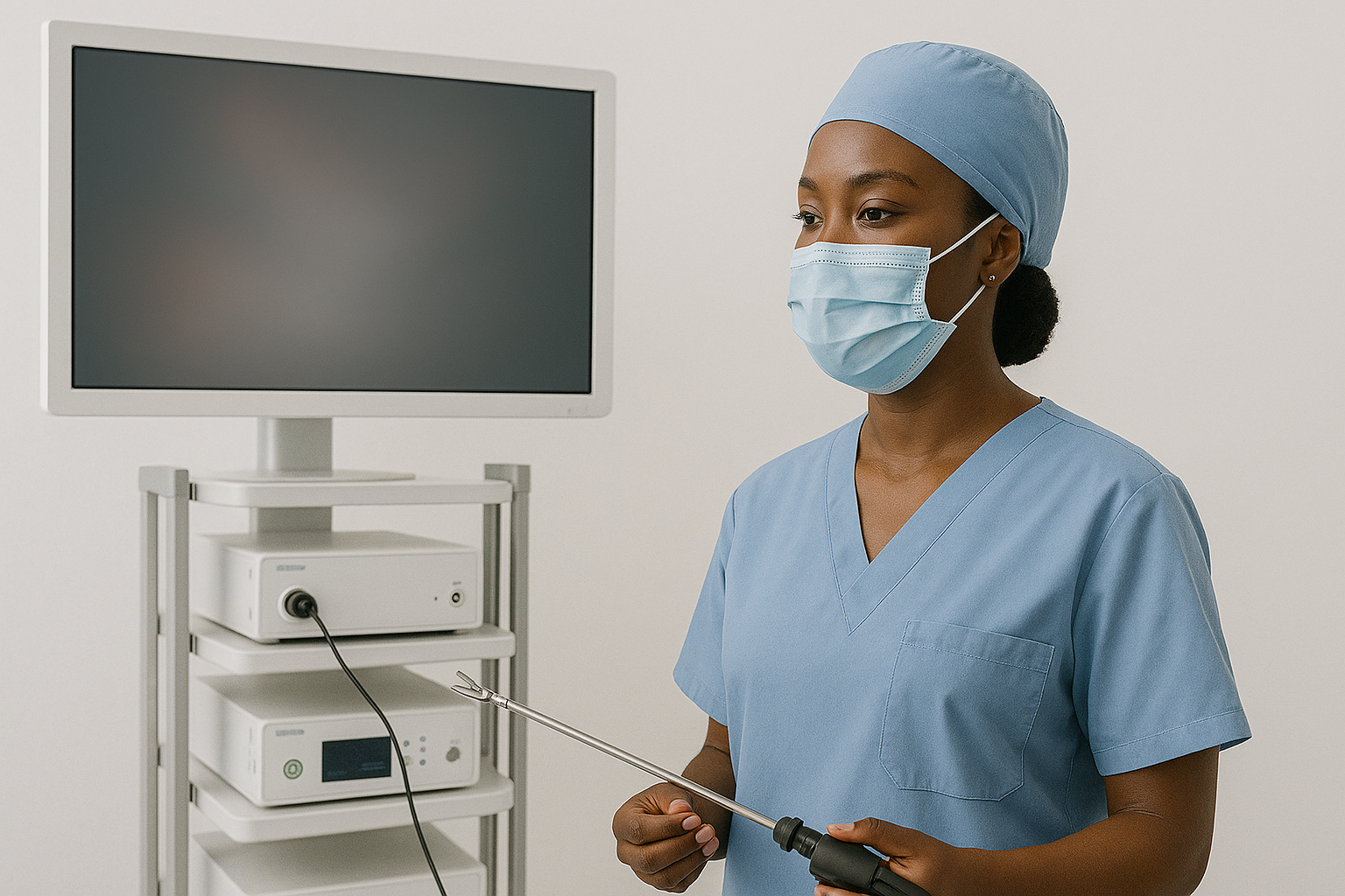 Atendimento com suporte de equipamentos hospitalares"